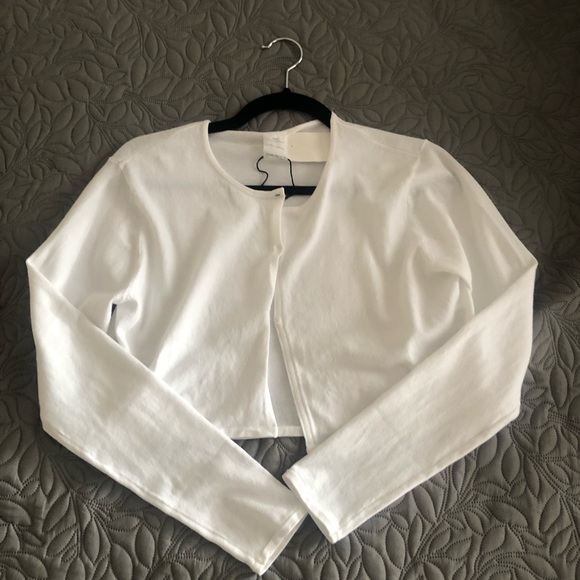 Brand New Zara White Mini Button Up - Picture 1 of 2
